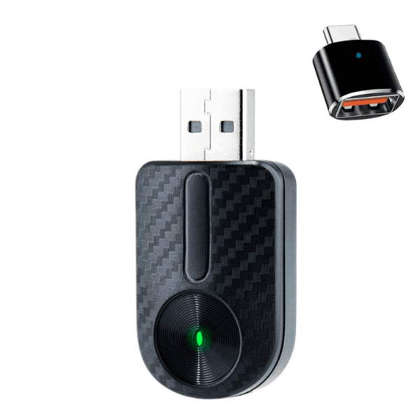 Anúncio: Adaptador Multimidia Wireless CarPlay M27 / 2 Em 1 / USB-A - USB-C - Preto