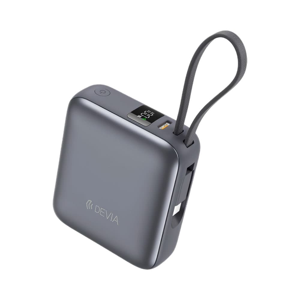 Anúncio: CARGADOR PORTÁTIL DEVIA ULTRA1 EP206 126299 10.000 MAH PD 35 W MODERN GRAY