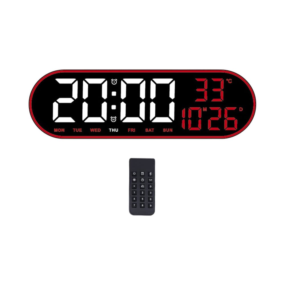 Anúncio: RELOJ DIGITAL DE PARED SATELLITE AC-T7021 LED ROJO - BLANCO