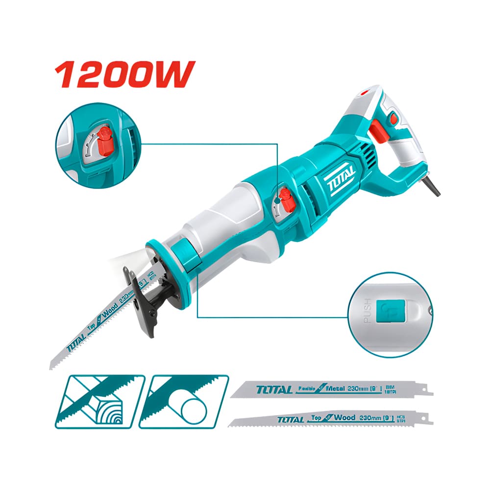 Anúncio: SIERRA SABLE ELÉCTRICA TOTAL TS1001201 1200W 220V