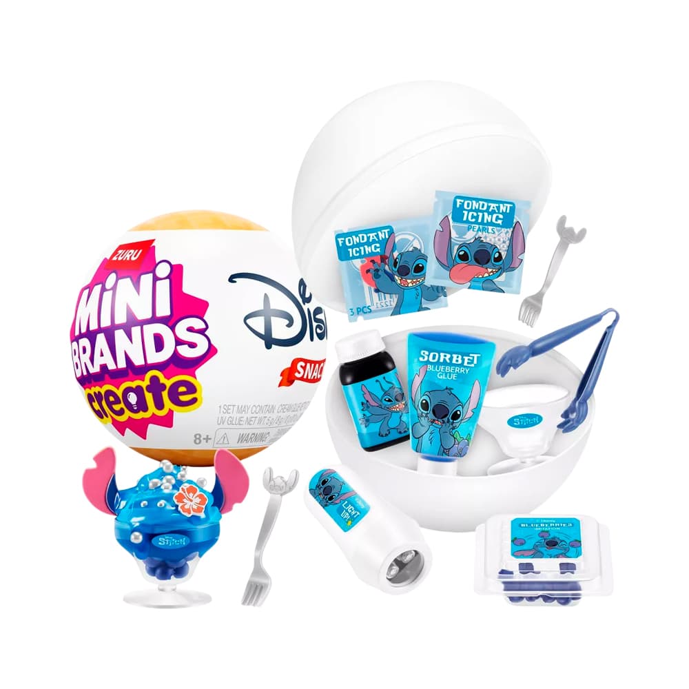 Anúncio: KIT DE JUEGO ZURU MINI BRANDS CREATE DISNEY SNACKS SERIES 1 77708
