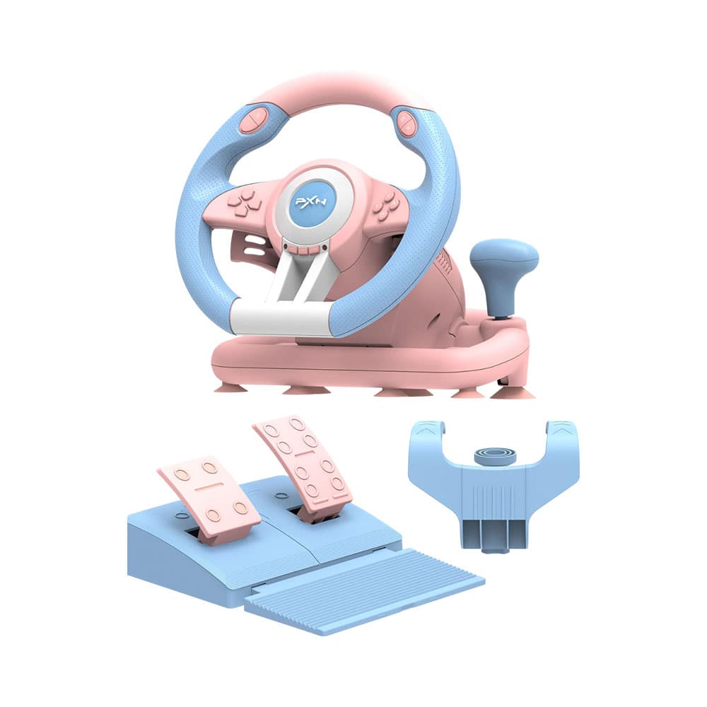 Anúncio: SIMULADOR PXN V3 PRO VOLANTE CON PEDAL BLUE PINK