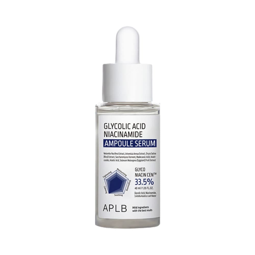 Anúncio: SÉRUM FACIAL APLB GLYCOLIC ACID NIACINAMIDE AMPOULE 40ML