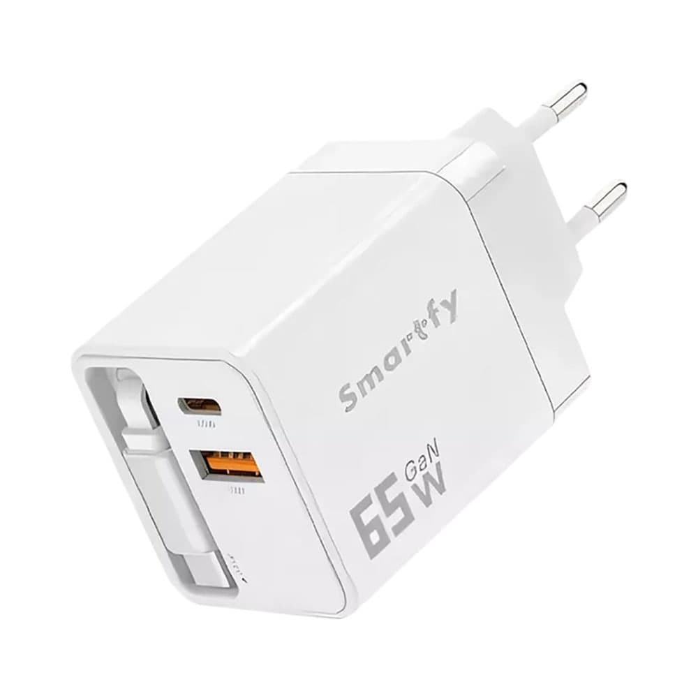 Anúncio: CARGADOR SMARTFY CAR01 65W USB-C BLANCO