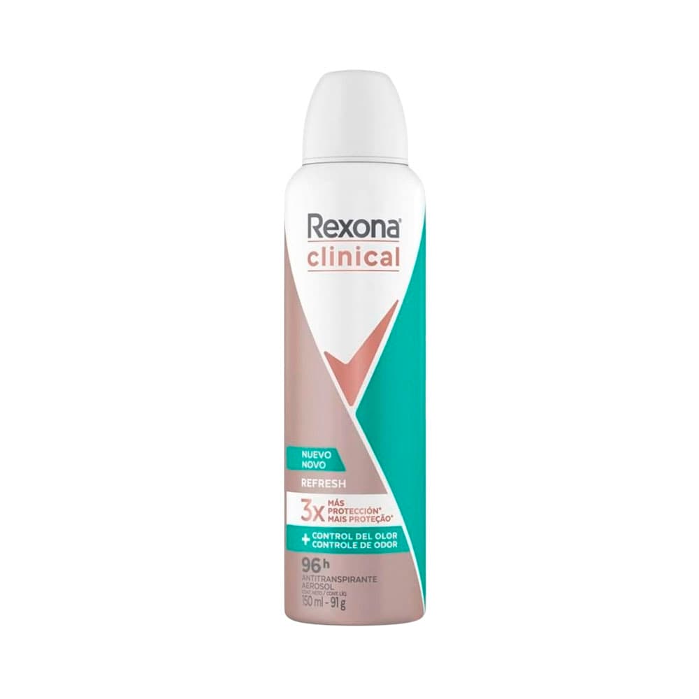 Anúncio: DESODORANTE REXONA CLINICAL WOMEN REFRESH 96H 150ML
