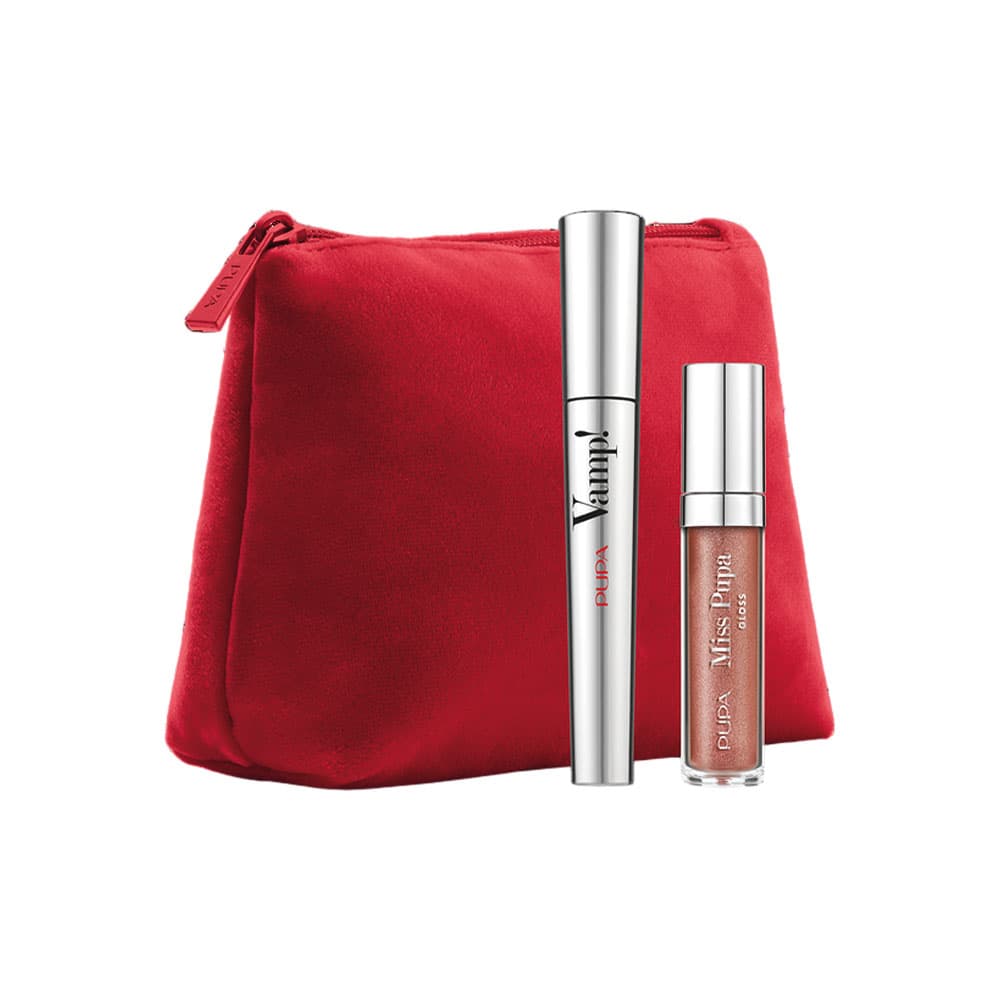 Anúncio: SET DE COSMÉTICOS PUPA VAMP! & MISS PUPA ULTRA SHINY 3 PIEZAS