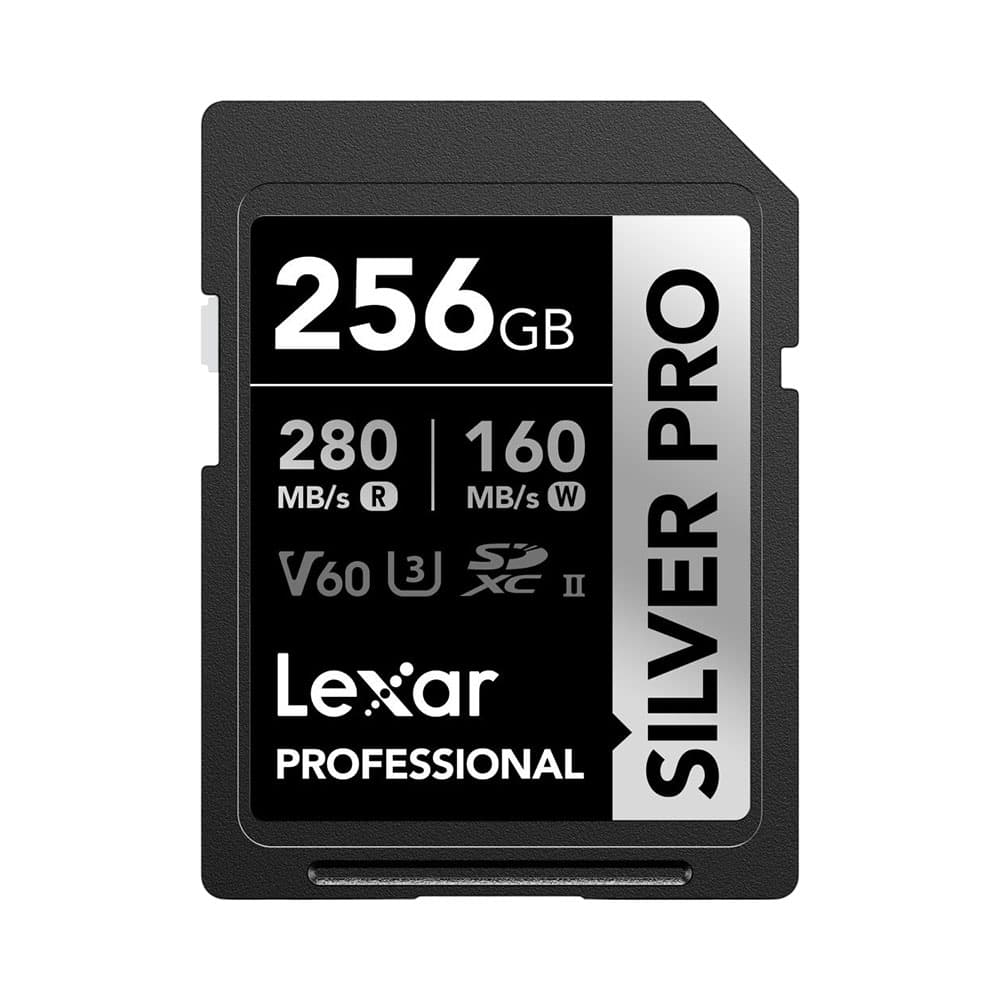 Anúncio: MEMORIA SD LEXAR PROFESIONAL SILVER PRO 280 MB/S-160 MB/S C10 256GB