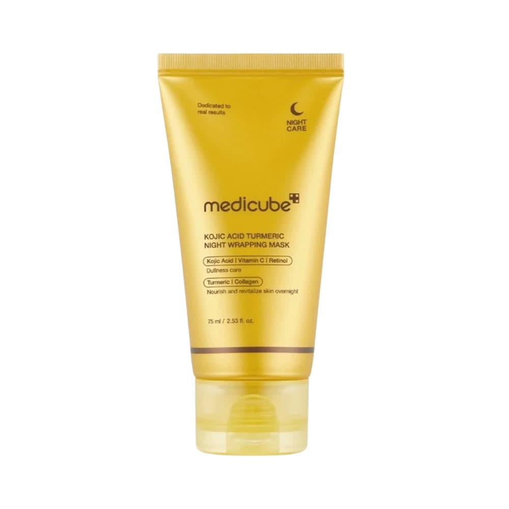 Anúncio: MASCARILLA FACIAL MEDICUBE KOJIC ACID TURMERIC WRAPPING NIGHT 75ML