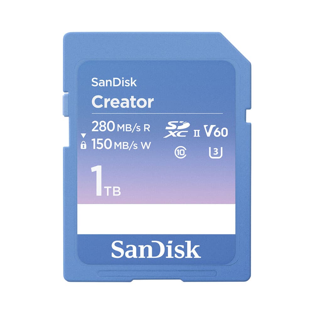 Anúncio: TARJETA DE MEMORIA SANDISK CREATOR SERIES UHS-II SDXC 1TB