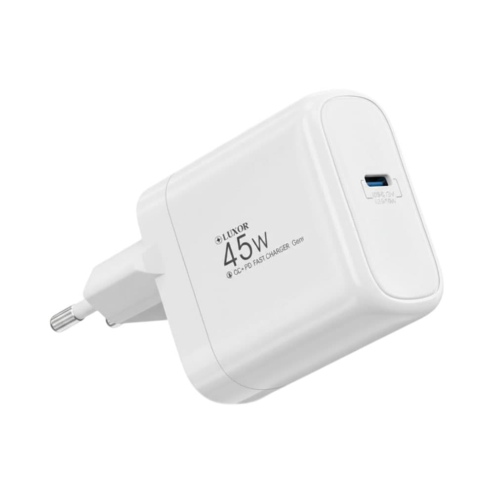 Anúncio: CARGADOR LUXOR LX-356545W 45W BLANCO