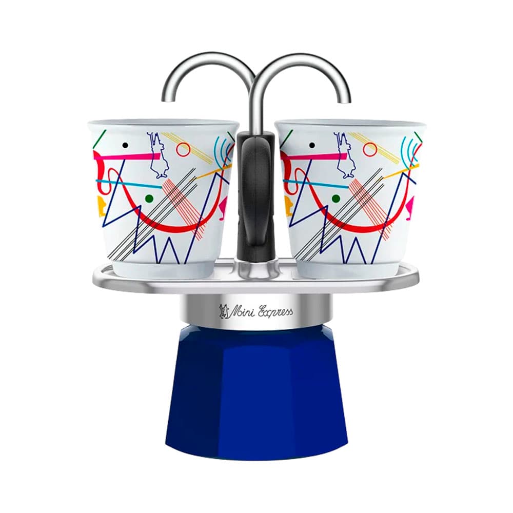 Anúncio: CAFETERA ITALIANA BIALETTI MINI EXPRESS 1407 2 TAZAS 90ML AZUL/BLANCO