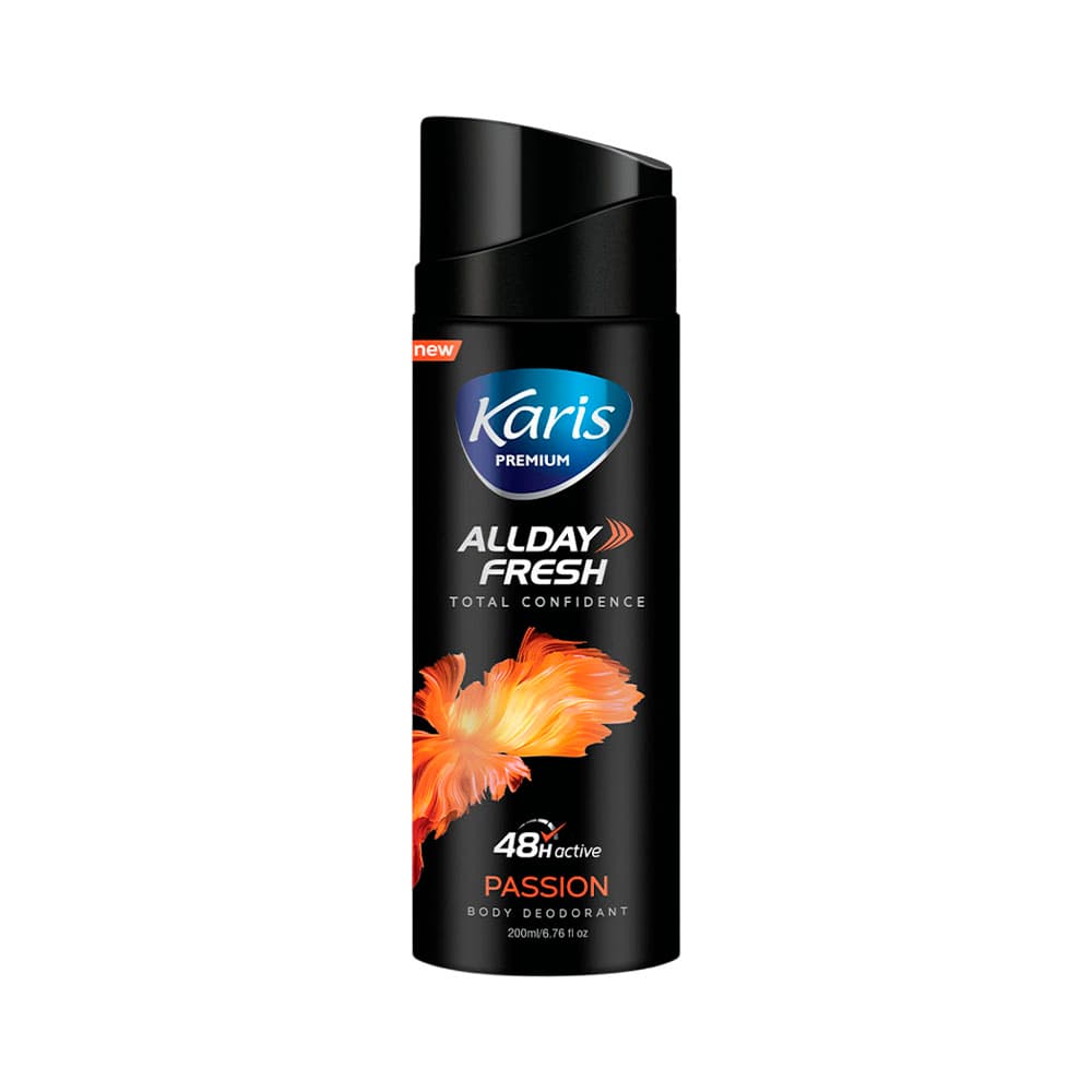 Anúncio: DESODORANTE CORPORAL KARIS ALLDAY FRESH PASSION 200ML