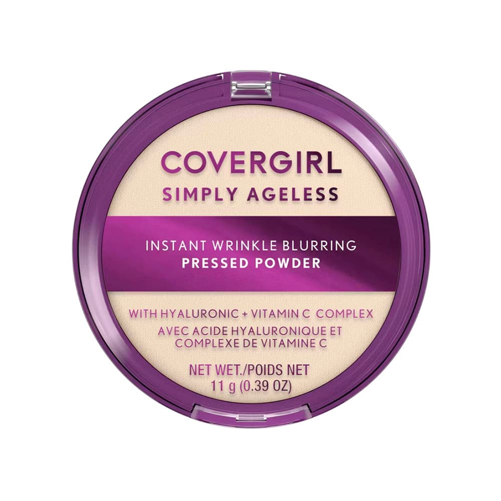 Anúncio: POLVO COMPACTO BASE COVERGIRL SIMPLY AGELESS INSTANT WRINKLE BLURRING 100 TRANSLUCENT 11GR