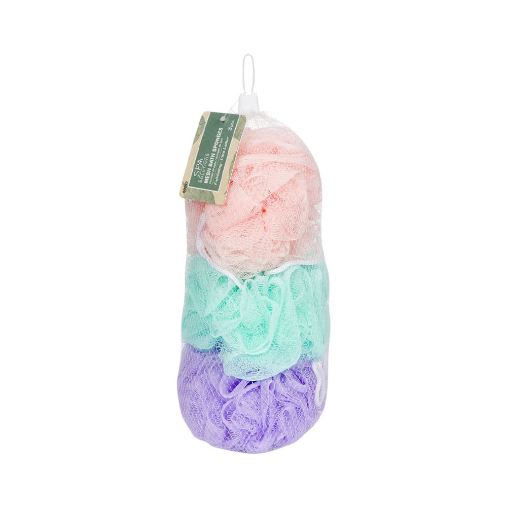 Anúncio: SET CALA NEW MESH SPONGE LAVENDER/MINT/PINK 3 PIEZAS