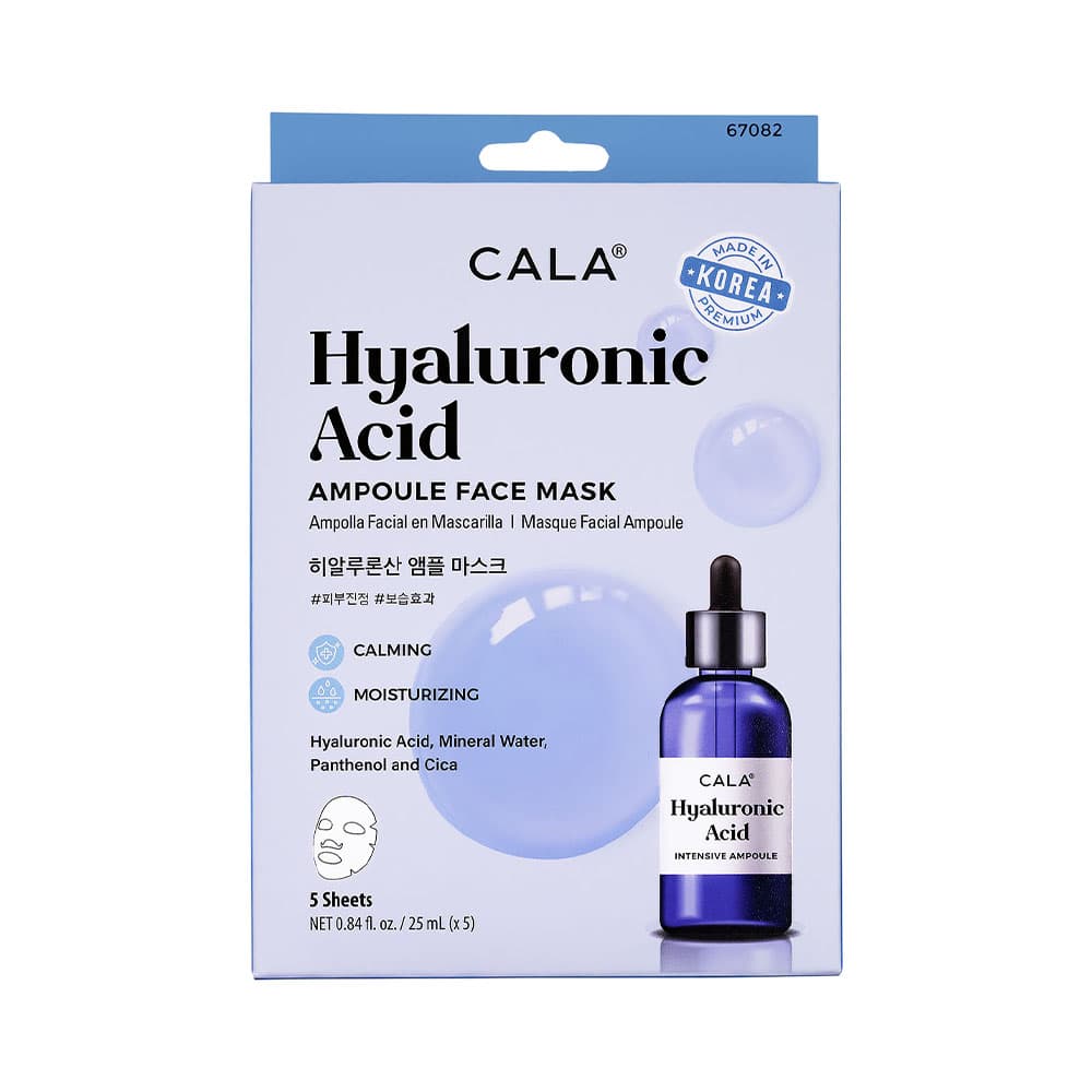 Anúncio: MASCARILLA FACIAL CALA AMPOULE HYALURONIC ACID 5 PIEZAS