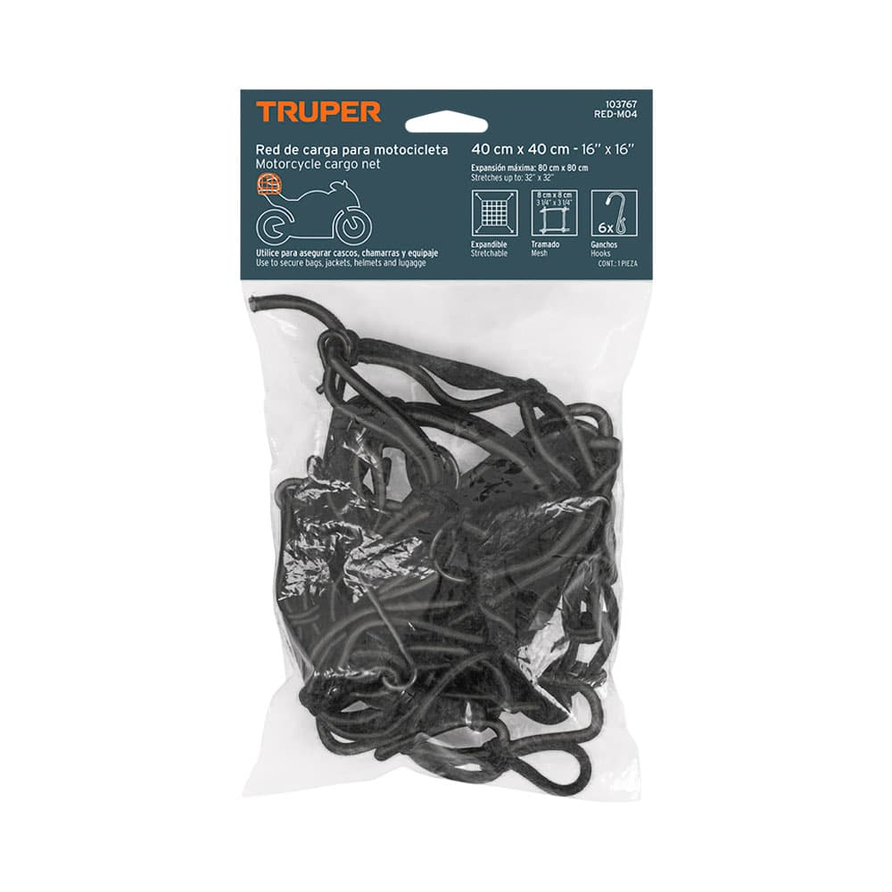 Anúncio: RED DE CARGA TRUPER TR103767 40 X 40 CM