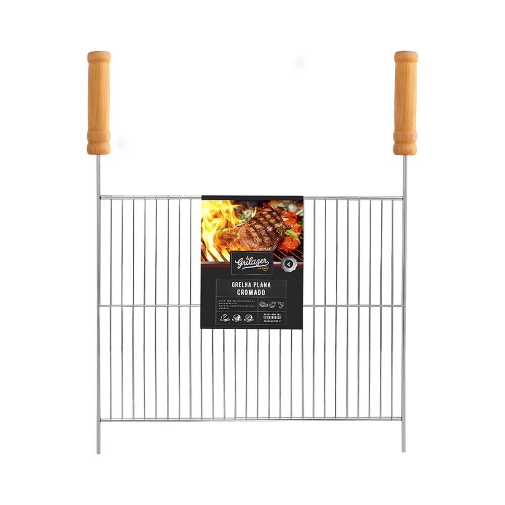 Anúncio: PARRILLA GRILAZER GR01252 RED PLANA 40X50CM