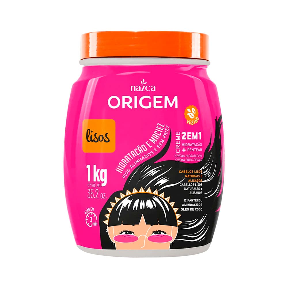 Anúncio: MASCARILLA CAPILAR NAZCA ORIGEM LISOS 2-EN-1 1KG