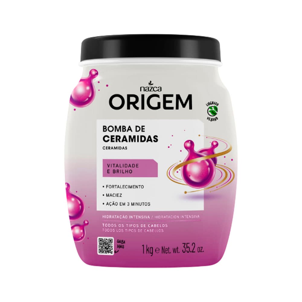 Anúncio: MASCARILLA CAPILAR NAZCA ORIGEM BOMBA DE CERAMIDAS 1KG