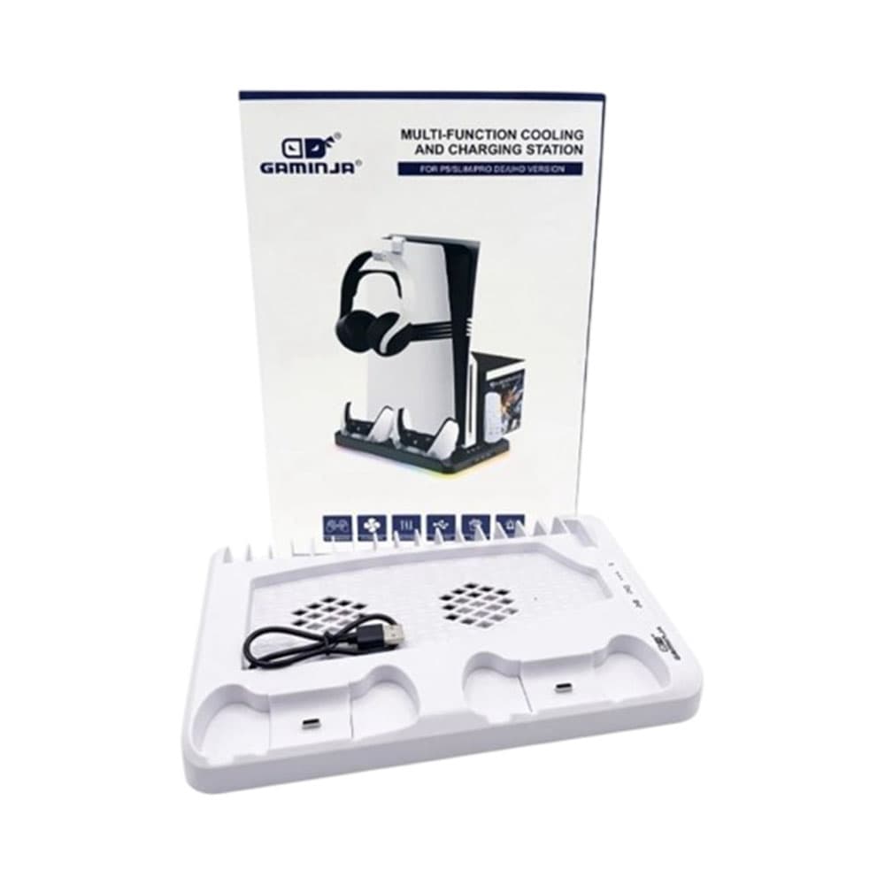 Anúncio: SOPORTE COOLER GAMINJA P58 PARA PS5 WHITE