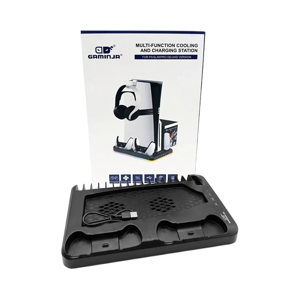 Anúncio: SOPORTE COOLER GAMINJA P58 PARA PS5 BLACK