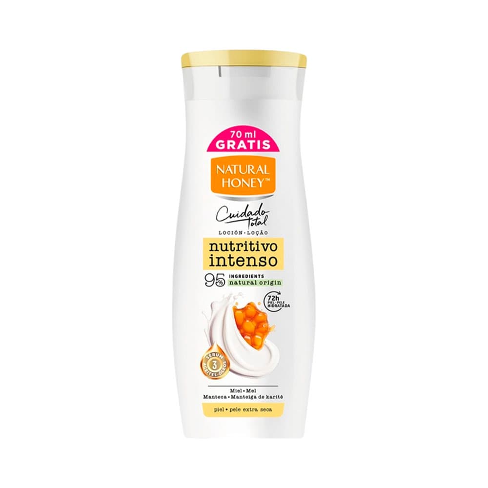 Anúncio: LOCIÓN CORPORAL NATURAL HONEY NUTRITIVO INTENSO 400ML