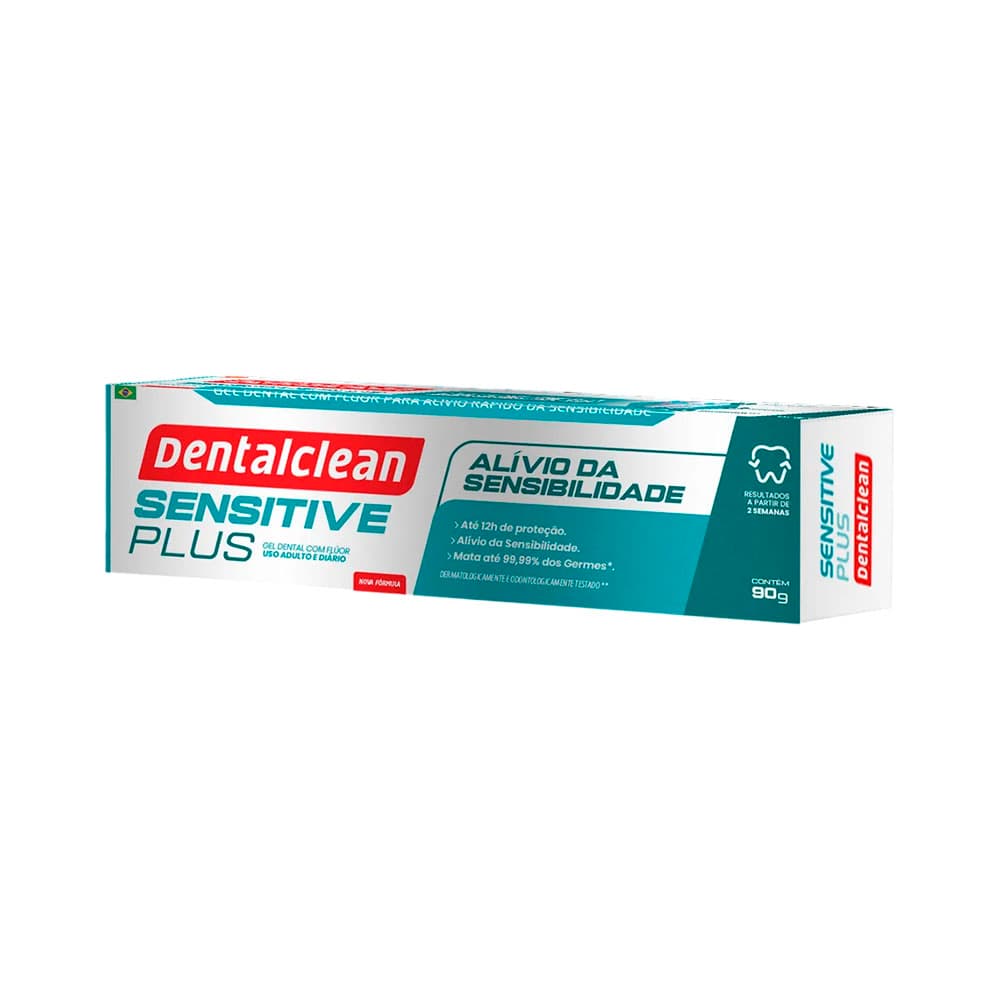 Anúncio: GEL DENTAL DENTALCLEAN SENSITIVE PLUS 90GR