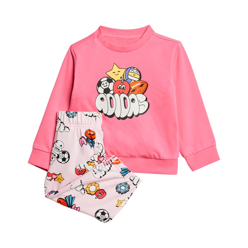 Anúncio: CONJUNTO INFANTIL ADIDAS JD0061 SEASONAL ESSENTIALS FUN UNISEX
