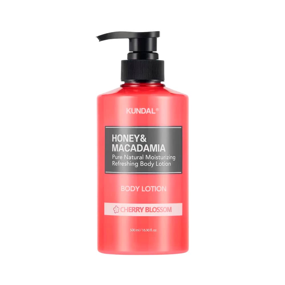 Anúncio: LOCIÓN CORPORAL KUNDAL HONEY & MACADAMIA CHERRY BLOSSOM 500ML