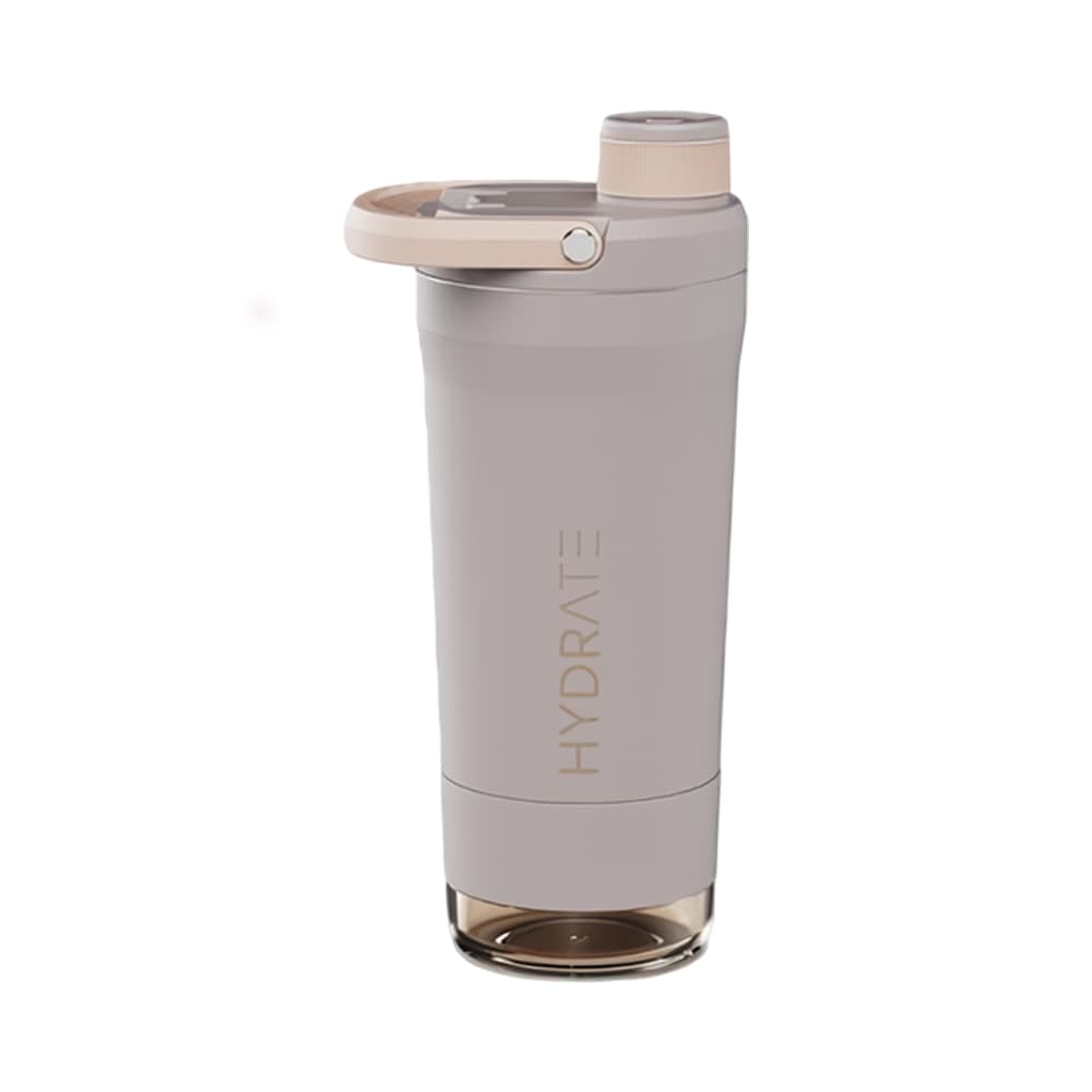 Anúncio: SHAKER ELITE HYDRATE 591ML BEIGE