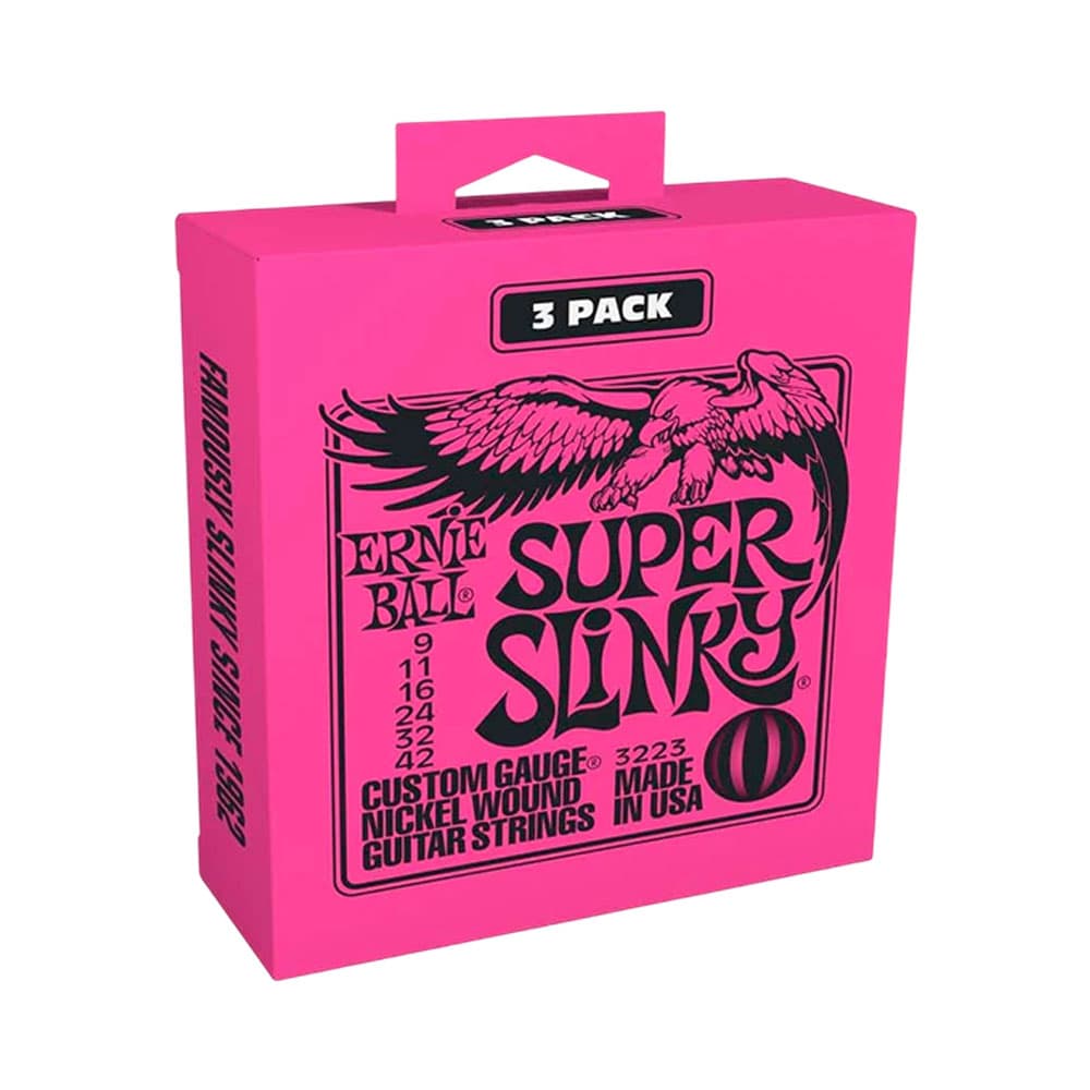 Anúncio: PACK DE CUERDAS PARA GUITARRA ERNIE BAL 3223 09