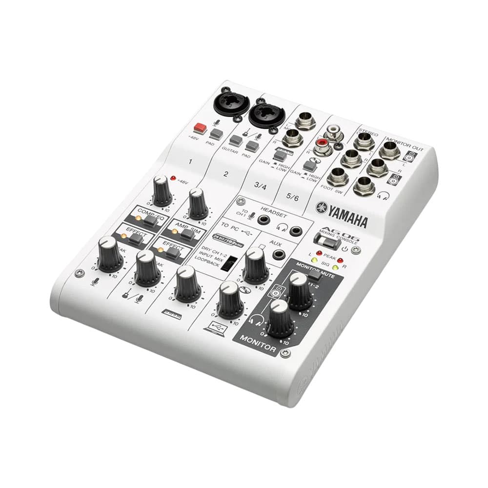 Anúncio: CONSOLA YAMAHA AG06MK2