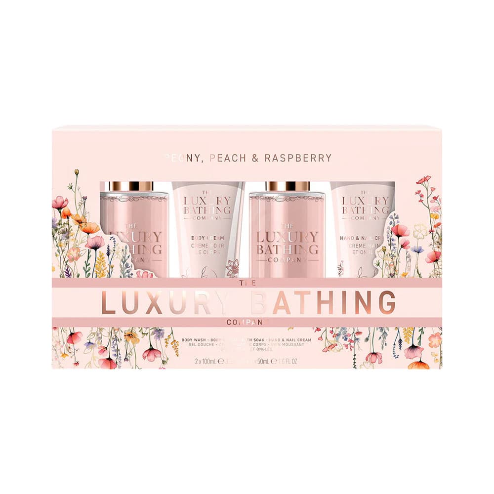 Anúncio: SET COLE BEAUTY THE LUXURY BATHING COMPANY PEONY, PEACH & RASPBERRY 4 PIEZAS