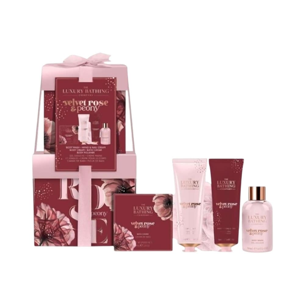 Anúncio: SET COLE BEAUTY THE LUXURY BATHING COMPANY VELVET ROSE & PEONY 5 PIEZAS