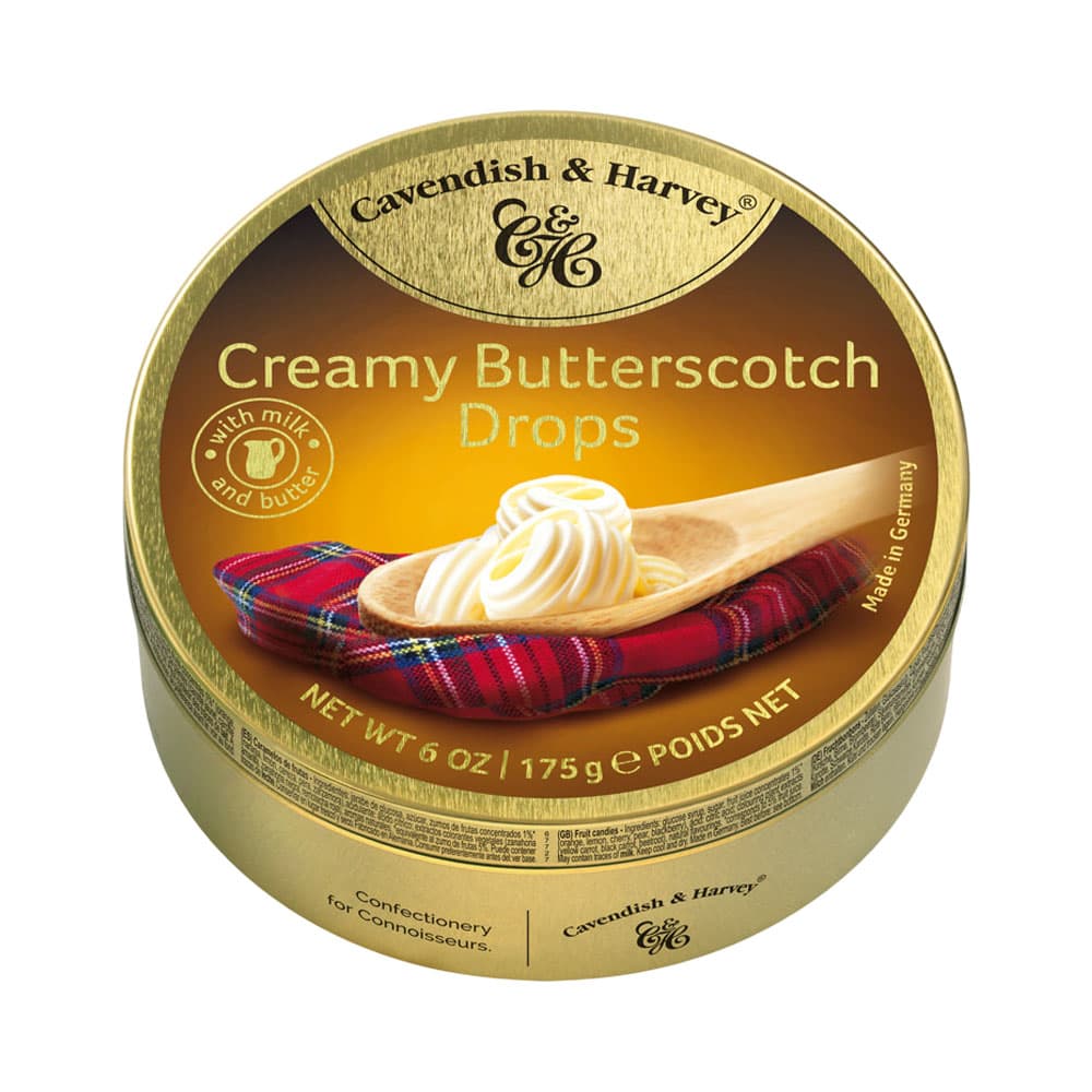Anúncio: CARAMELOS CAVENDISH & HARVEY CREAMY BUTTERSCOTCH DROPS 175G