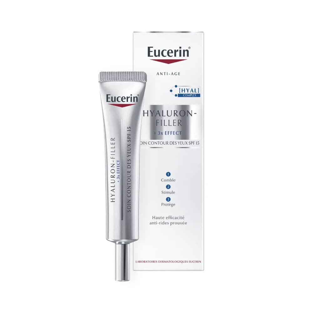Anúncio: CREMA CONTORNO DE OJOS EUCERIN HYALURON-FILLER 15ML