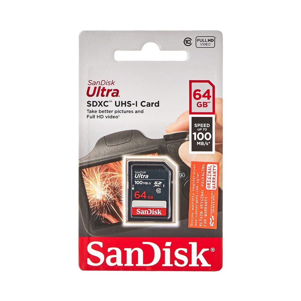 Anúncio: MEMORIA MICRO SD SANDISK ULTRA 100 MB/S 64GB