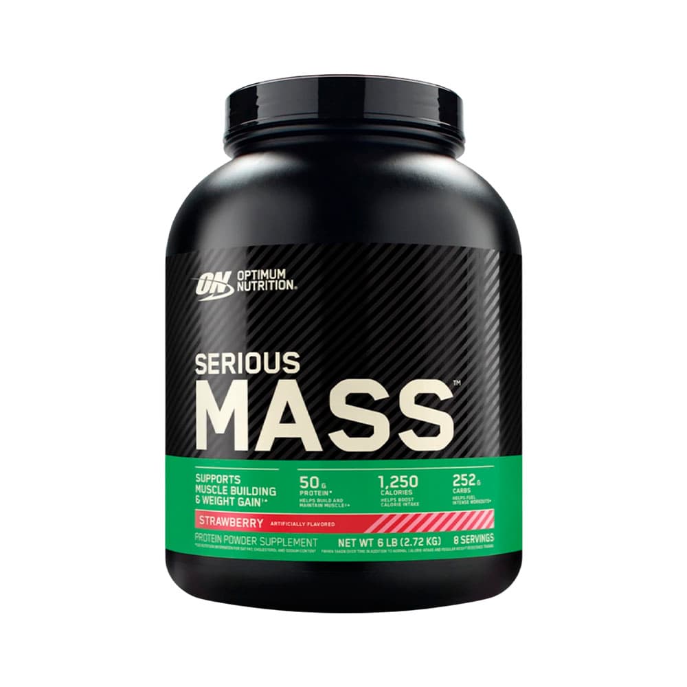 Anúncio: SUPLEMENTO OPTIMUM NUTRITION SERIOUS MASS STRAWBERRY 2.72KG