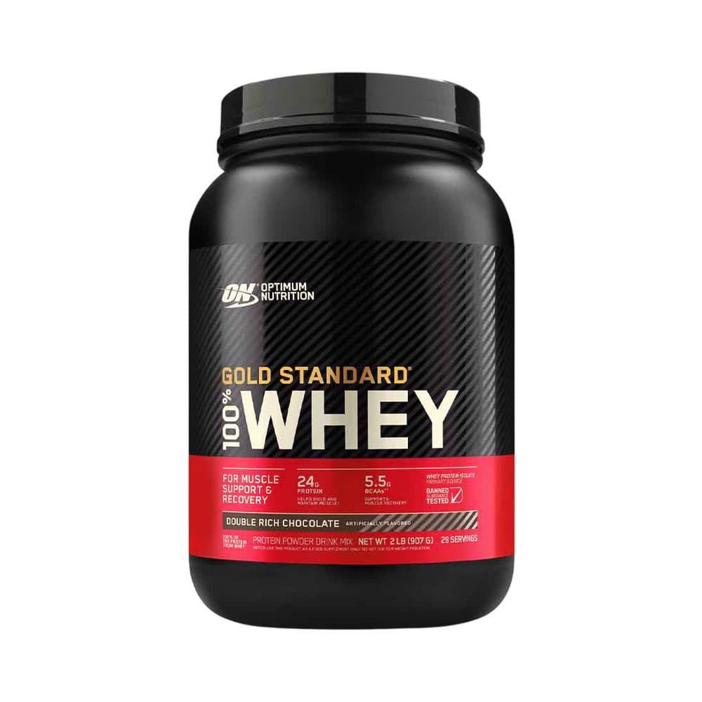 Anúncio: SUPLEMENTO OPTIMUM NUTRITION GOLD STANTARD 100% WHEY DOUBLE RICH CHOCOLATE 907GR