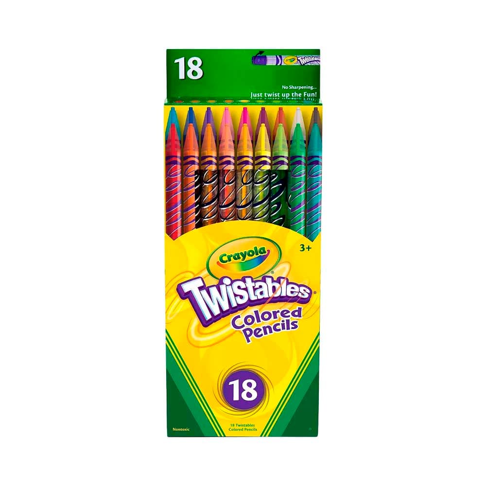 Anúncio: LÁPICES DE COLORES CRAYOLA TWISTABLES COLORED PENCILS 68-7418 18 UNIDADES