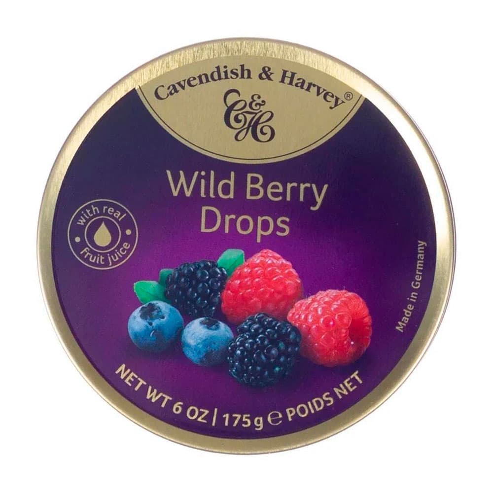 Anúncio: CARAMELOS CAVENDISH & HARVEY WILD BERRY DROPS 175G