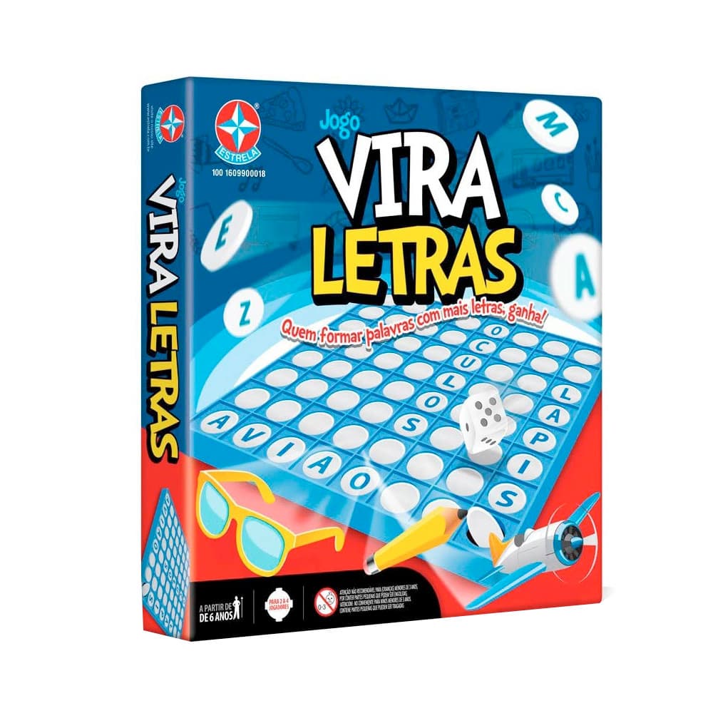 Anúncio: JUEGO DE MESA ESTRELA VIRA LETRAS