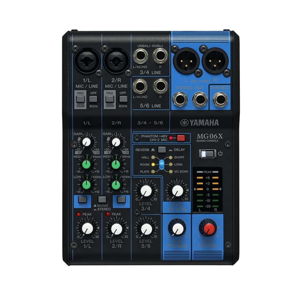 Anúncio: MEZCLADOR ANALÓGICO YAMAHA MG06X