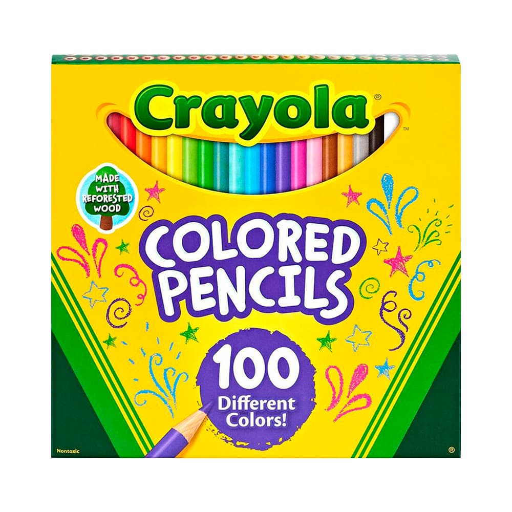 Anúncio: LÁPICES DE COLORES CRAYOLA COLORED PENCILS 68-8100 100 UNIDADES