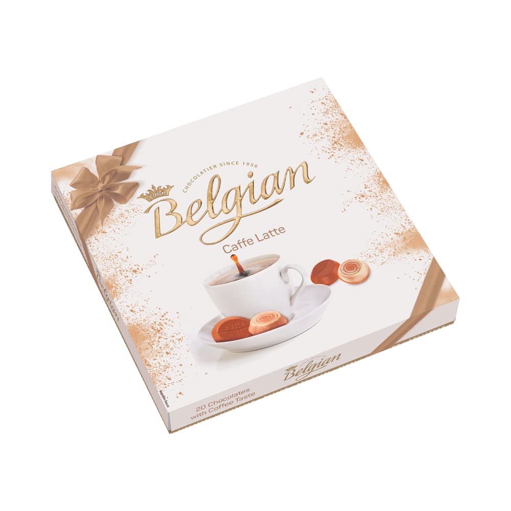 Anúncio: CHOCOLATE THE BELGIAN CAFFE LATTE 200GR