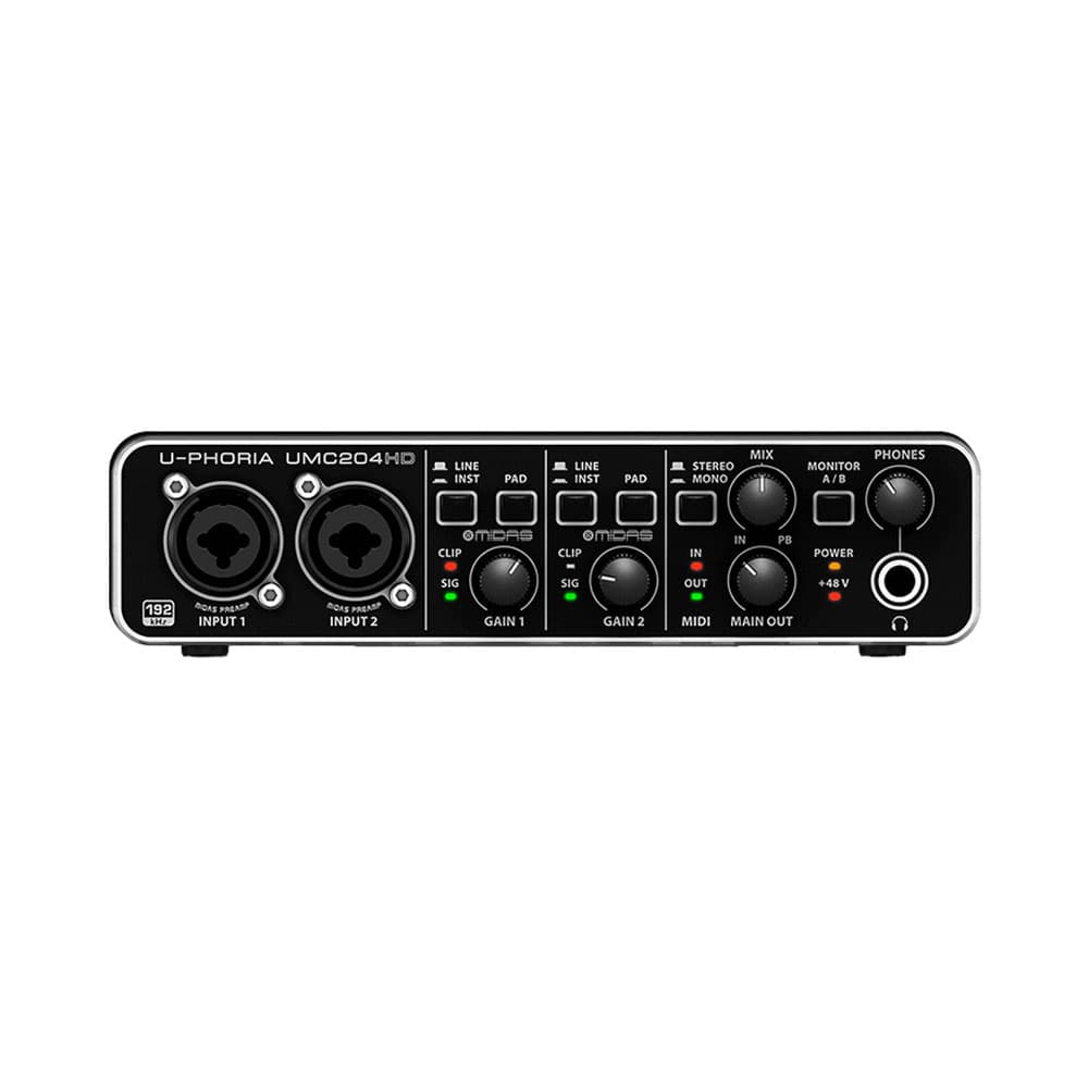 Anúncio: INTERFACE BEHRINGER U-PHORIA UMC204HD NEGRO