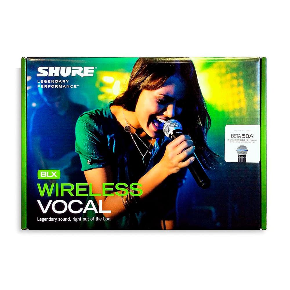 Anúncio: MICRÓFONO Shure Blx24/B58-J10