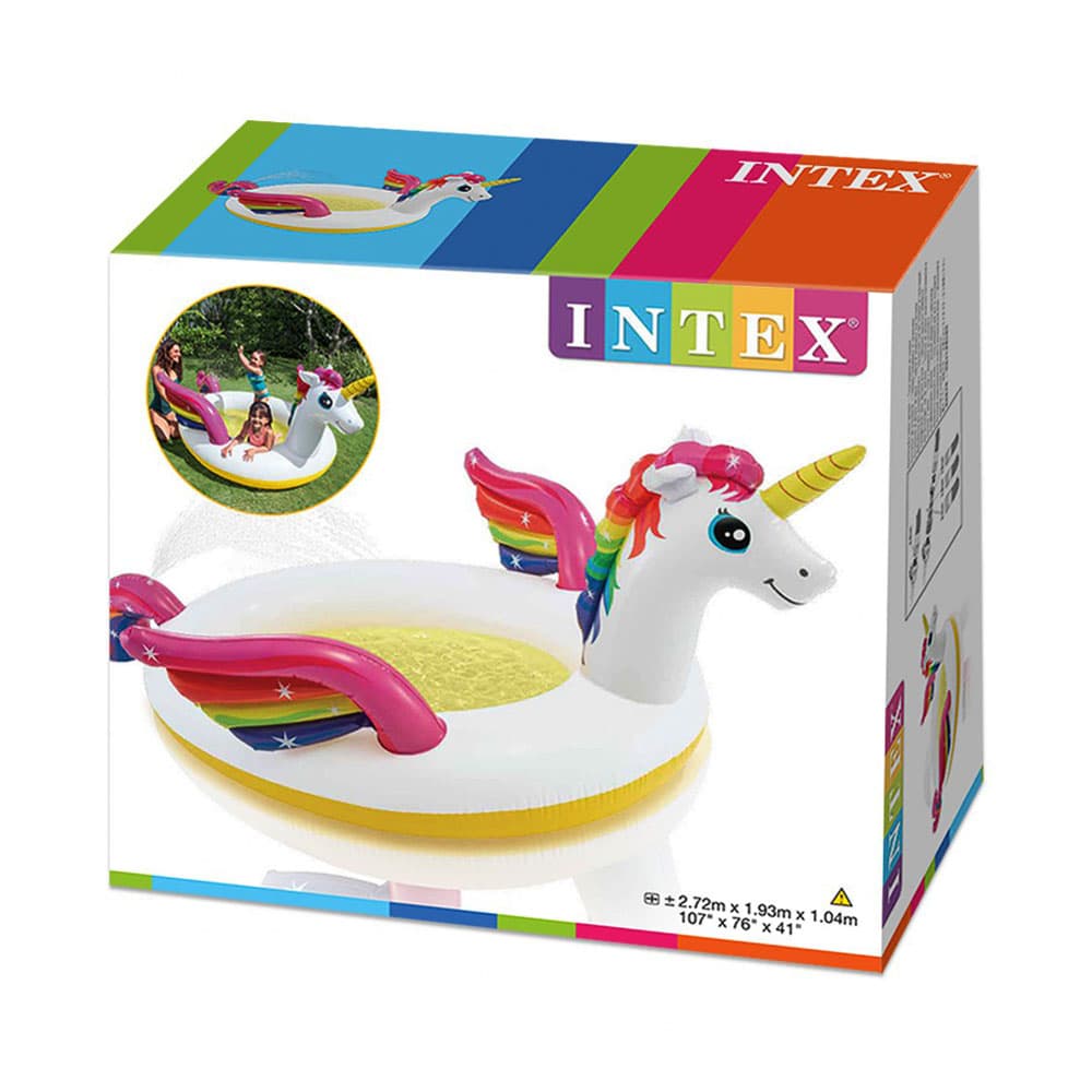 Anúncio: PISCINA INTEX 57441 MYSTIC UNICORN 2.72X1.93M PARA NIÑOS