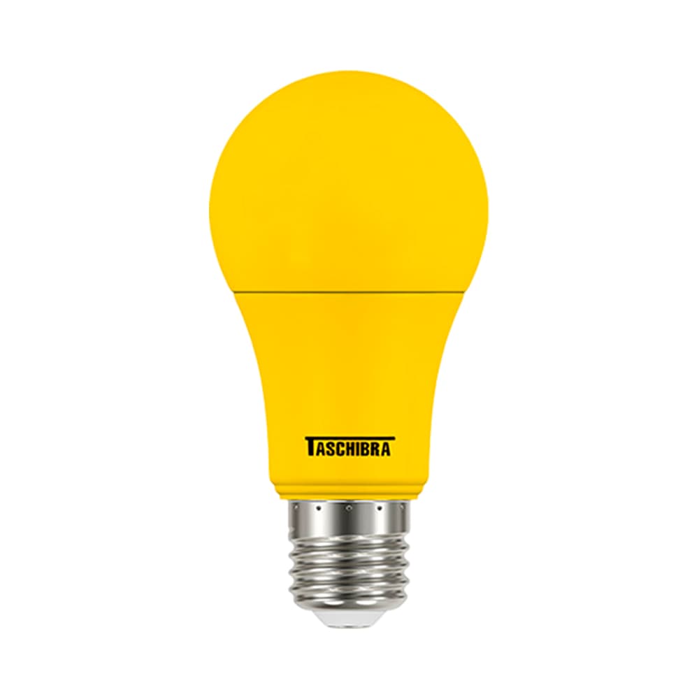 Anúncio: FOCO LED TASCHIBRA TKL COLORS 5W BIVOLT BOMBILLA AMARILLO