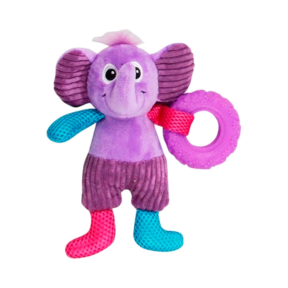 Anúncio: JUGUETE PARA MASCOTAS PAWISE 15048 PELUCHE DE ELEFANTE 20 CM MULTICOLOR